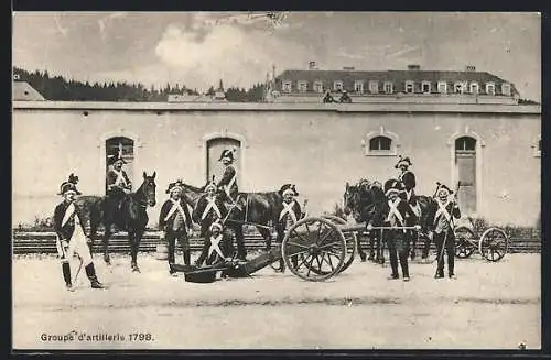 AK Chaux-de-Fonds, Groupe d`artillerie 1798
