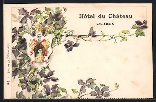 Lithographie Ouchy, Hôtel du Château
