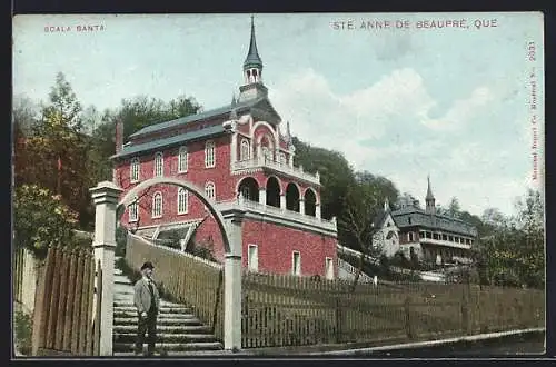 AK Ste. Anne de Beaupré / Que., Scana Santa