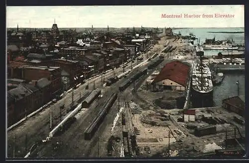 AK Montreal, Harbour from Elevator