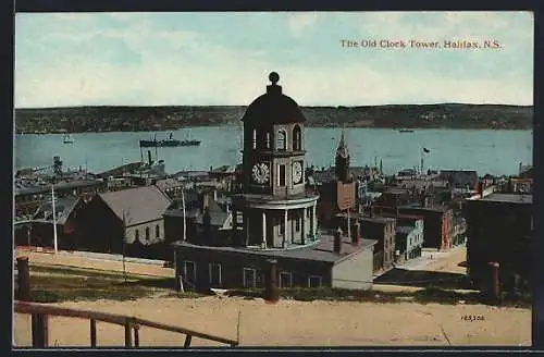 AK Halifax /N. S., The Old Clock Tower