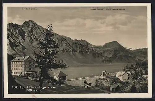 AK Piora, Hotel Piora am Lago Ritom, Pizzo Taneda, Camoghé