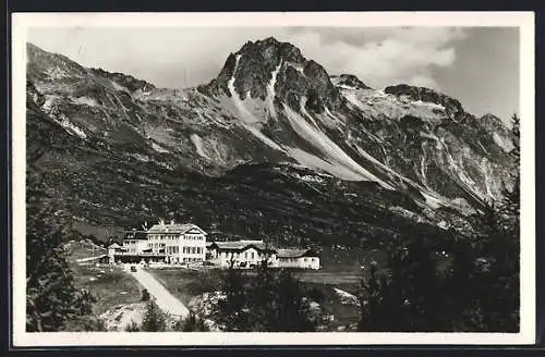 AK Maloja Kulm, Hotel mit Bergpanorama