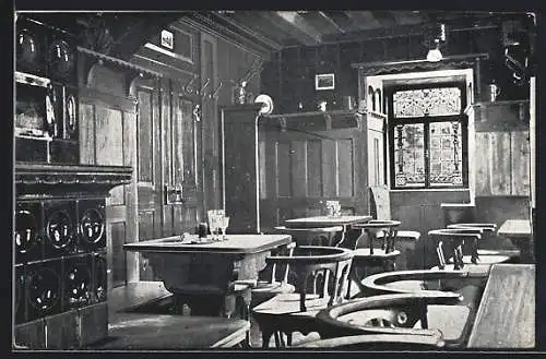 AK Paulinzella, Gasthaus Mengen, Klosterstübchen