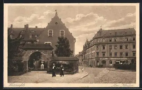 AK Weissenfels, Klavierhandlung Emil Niehle am Kloster