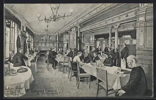 AK Leipzig, Restaurant Bavaria, Inh. Otto Wunderlich