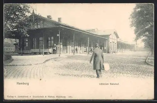 AK Hamburg-Klostertor, Lübecker Bahnhof