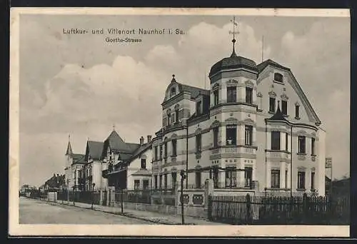 AK Naunhof i. Sa., Villa in der Goethe-Strasse