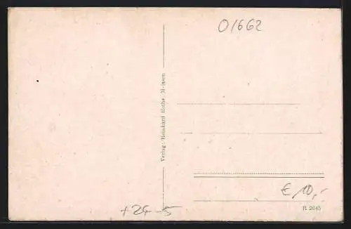 AK Meissen / Sa., Hochwasser am 17.1.1920 Höchsstand 6 m