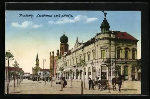 AK Kecskemét, Leszámitoló bank palotája, Synagoge