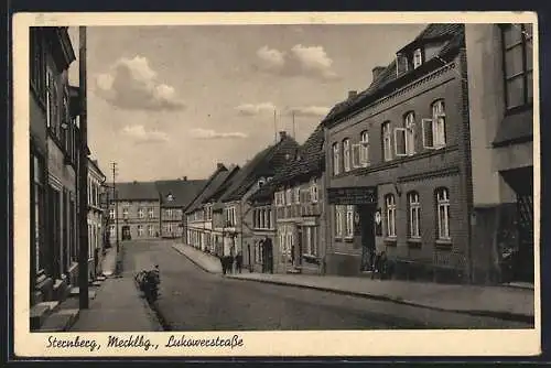 AK Sternberg /Mecklbg., In der Lukowerstrasse