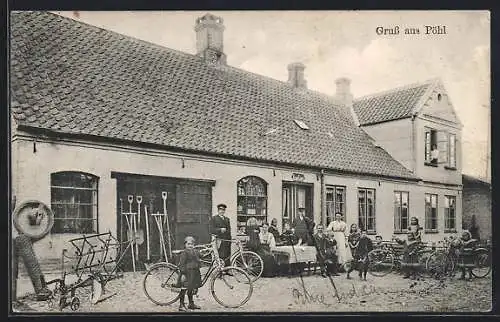 AK Pöhl, Gasthaus Bruno Georgi