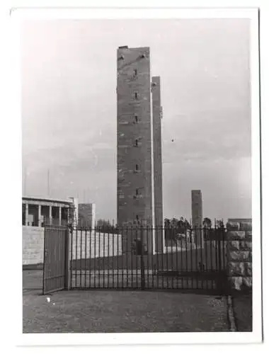 5 Fotografien Ansicht Berlin, Olympiastadion in Westend, Olympische Spiele 1936, Reichssportfeld