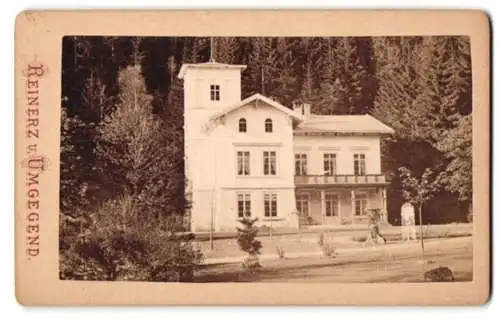 Fotografie K. Rother, Bad Reinerz, Ansicht Bad Reinerz, Hotel zur Schmelze