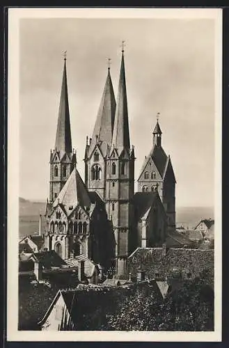 AK Gelnhausen, Marienkirche von Nordost