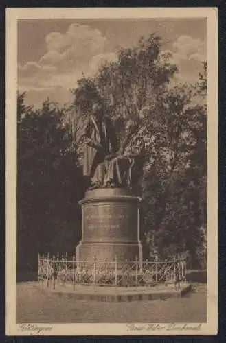 AK Göttingen, Gaus-Weber-Denkmal