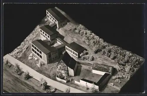 AK Karlsheim Kirchähr, Modell des Erweiterungsbaues