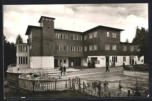 AK Bad Wildbad, Blick zur Sommerbergbahn-Gaststätte