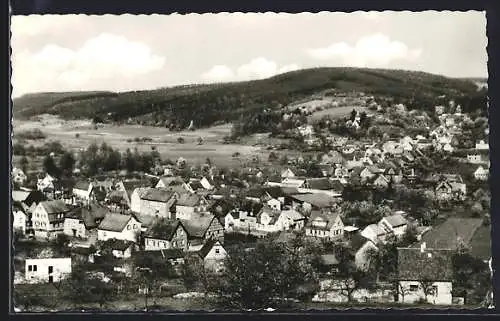 AK Mümling-Grumbach /Odenwald, Blick über die Dächer