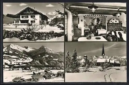 AK Fischen /Allgäu, Pension Alpenhof, Bes, Helmut Althaus