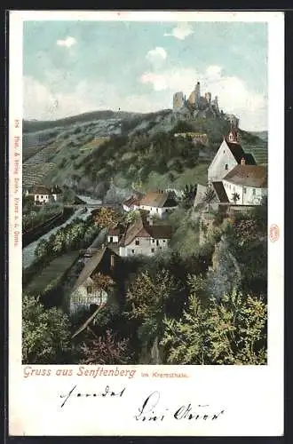 AK Senftenberg im Kremsthale, Panorama