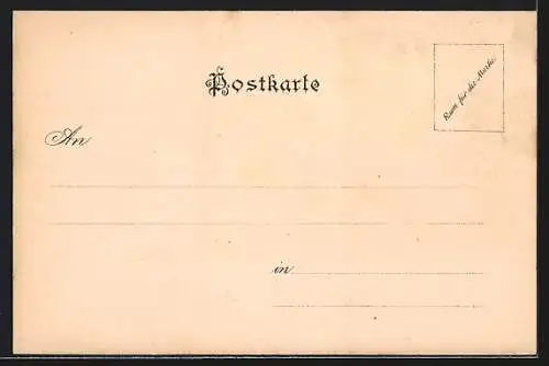 AK Kapellen, Romantisches Blockhaus mit Bergpanorama