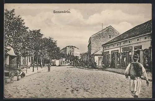 AK Semendria, Blick in den Ort