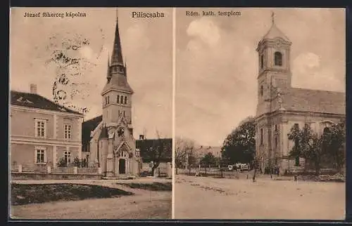 AK Piliscsaba, Joszef föherceg kapolna, Rom. kath. templom