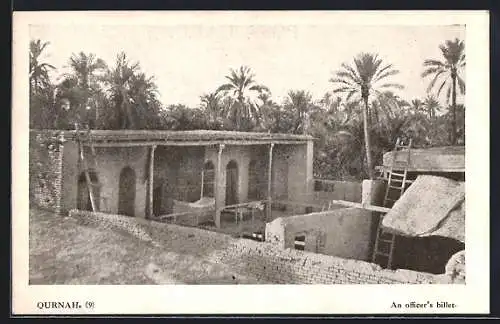 AK Qurnah, An officer`s billet