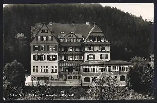 AK Sulz / Neckar, Blick auf Erholungsheim Pfisterwalde mit 