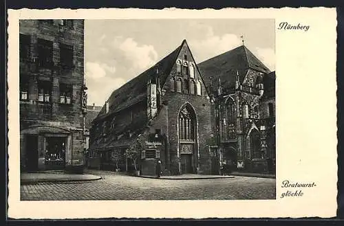 AK Nürnberg, Gasthaus Bratwurstglöckle