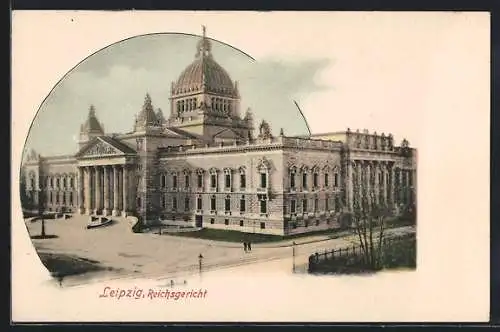 AK Leipzig, Blick auf das Reichsgericht