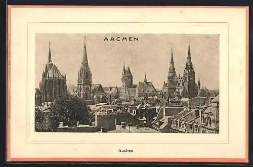 AK Aachen, Ortsansicht, Panorama