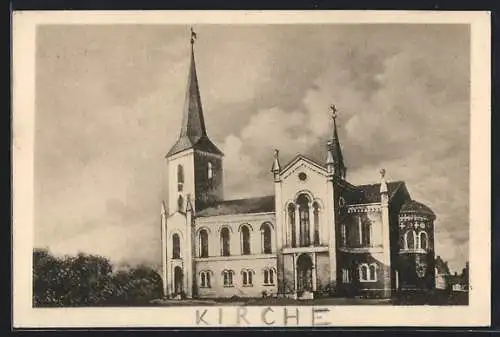 AK Esens, Blick zur Kirche