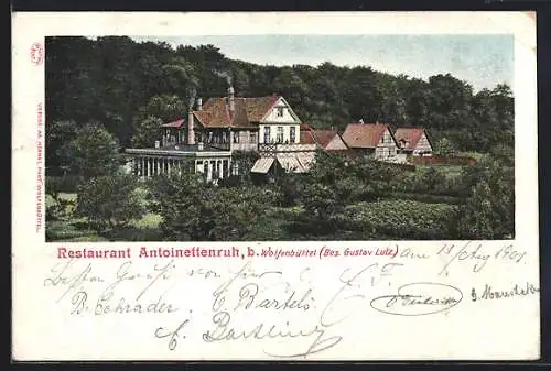 AK Wolfenbüttel, Restaurant Antoinettenruh