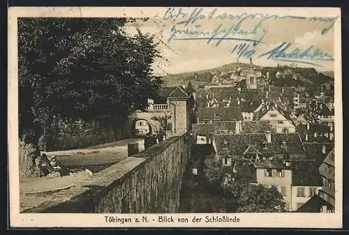 AK Tübingen, Blick von der Schlosslinde