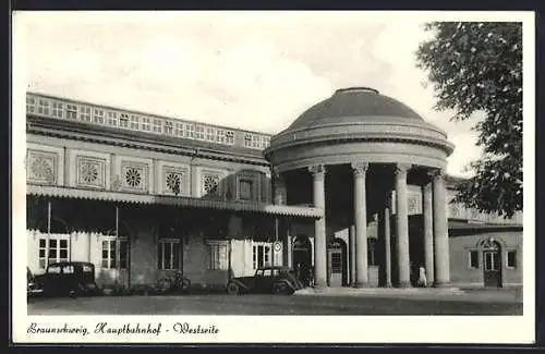 AK Braunschweig, Hauptbahnhof, Westseite