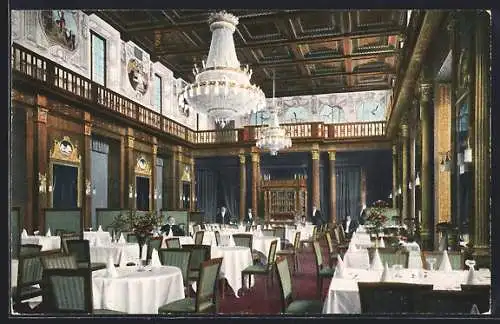 AK Wiesbaden, Neues Kurhaus-Weinsalon