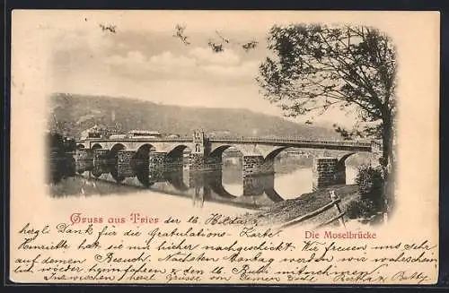 AK Trier, Die Moselbrücke