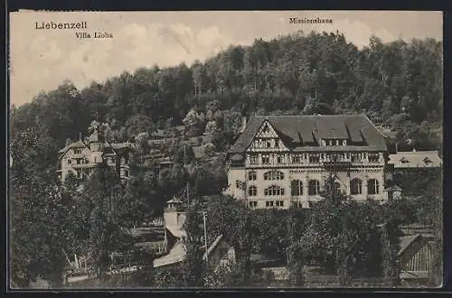 AK Bad Liebenzell, Villa Lioba und Missionshaus