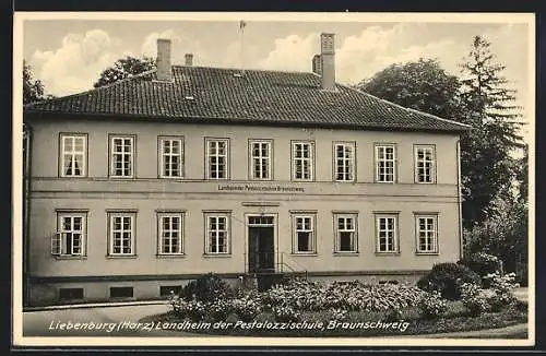 AK Liebenburg /Harz, Landheim der Pestalozzischule Braunschweig