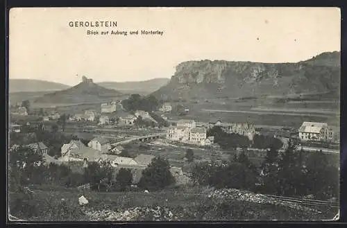 AK Gerolstein, Blick zur Auburg und Monterlay