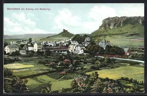 AK Gerolstein, Panorama mit Auburg und Munterlay