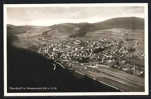 AK Neustadt / Schwarzwald, Panorama