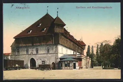 AK Konstanz, Kaufhaus und Konziliumsgebäude