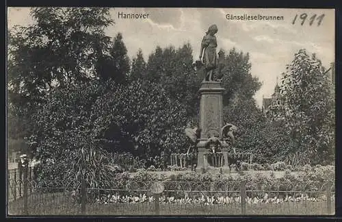 AK Hannover, Gänselieselbrunnen