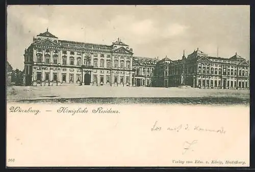 AK Würzburg, Königliche Residenz