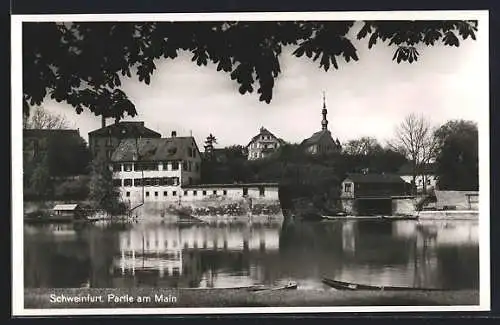 AK Schweinfurt, Partie am Main