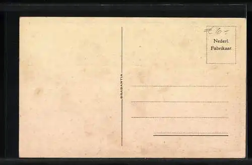 Künstler-AK Kinder mit Geschenken in einem Auto