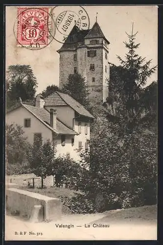 AK Neuenburg, Valengin, Le Château